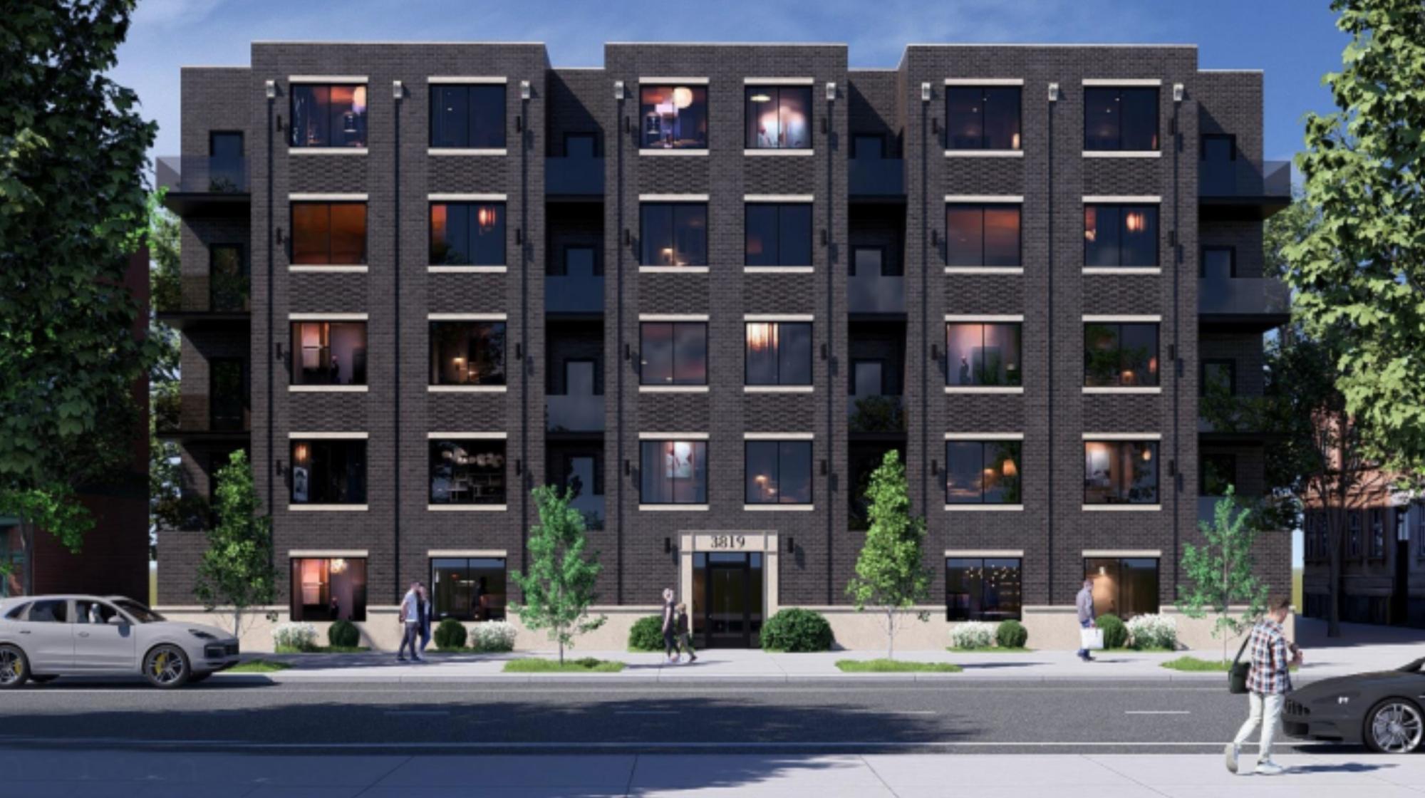 Residential development proposed at 3819 N. Kedzie
